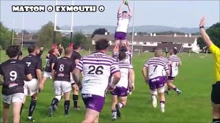 Matson RFC v Exmouth RFC Regional 1 South West 202324 [upl. by Strenta]