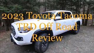 2023 Toyota Tacoma TRD Off Road Review [upl. by Reteip]