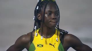 CARIFTA49 4x100m Relay U20 Girls Final  Day 2  SportsMax TV [upl. by Sirahs499]