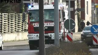 Alarm in Wolfenbüttel Einsatzkräfte zu Feuer und VU [upl. by Truk959]