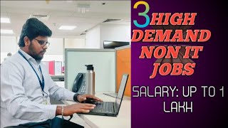 3 HIGH DEMAND NON IT జాబ్స్SALARY UP TO 1 LAKHBDAITRECRUITMENTMEDICAL REP [upl. by Akla]