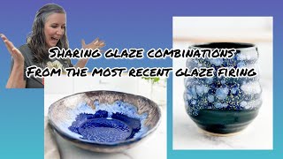 Sharing glaze combinations using amaco mayco spectrum and some glazes that I mix up [upl. by Angelo392]