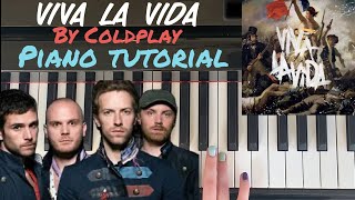 Viva La Vida by Coldplay  Easy Tutorial  Full Song [upl. by Hudis452]