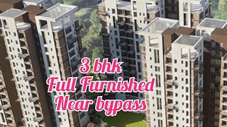 3 bhk flat for sale in Bypass  1361 sqft  price185 [upl. by Ennahtur]