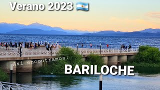 4K  Walk BARILOCHE ARGENTINA in CENTRO CÍVICO Clear Day 2023 virtualtour patagonia walking [upl. by Donall]