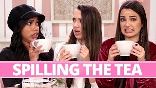 SAVAGE SQUADS MOST SAVAGE MOMENT  Tea Time w Teala Dunn amp Merrell Twins [upl. by Eidissac]