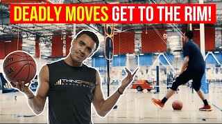 How to Top 5 Basketball Moves to GET TO THE RIM [upl. by Tabber]