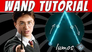 Magic Wand Tutorial and Movements  Harry Potter Wizarding World [upl. by Pugh645]