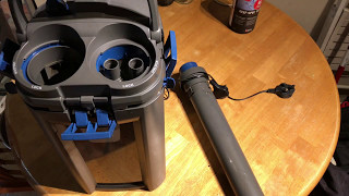 Adding Matrix to my Oase canister filter part 4 [upl. by Ahsemik]