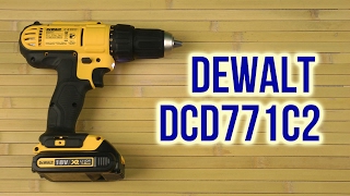 Распаковка DeWalt DCD771C2 [upl. by Kilby]