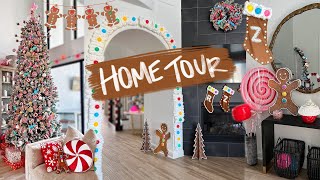 Christmas Home Tour 🎄 Gingerbread House Decor [upl. by Leerzej383]