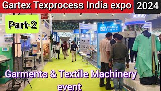 Gartex Texprocess Expo 2024GarmentsampTextile Machinery Expo yashoBhumi IICC Dwarka Delhi India [upl. by Nodearb]