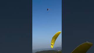 Kashmir Impressive Paragliding Landing Video Syed Athar Parvaiz Shah [upl. by Drehcir]