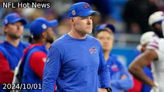 Bills HC Sean McDermott Delivers ThreeWord Statement on Blowout Loss [upl. by Ailema]