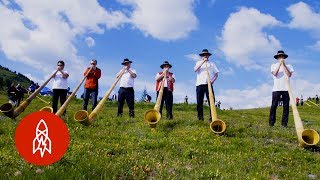 Battle of the Alpine Horns [upl. by Barboza]