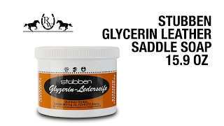 Stubben Glycerin Leather Saddle Soap [upl. by Brandt369]