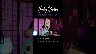 HARLEY BENTON ST MODERN 🎸 review harleybenton guitar evh tapping guitarist stratocaster [upl. by Talanta616]