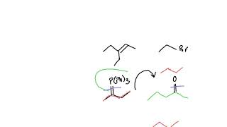 Provide the complete reaction mechanism to synthesize 3 ethyl 2 pentene via a Wittig reaction starti [upl. by Santoro]