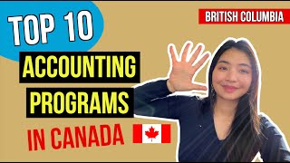 Top 10 Accounting Programs in Canada  Be a CPA in Canada [upl. by Sergeant]