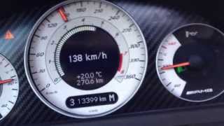 C55 AMG Kompressor Supercharged TModel with CLK DTM engine acceleration 50150 kmh [upl. by Weeks403]