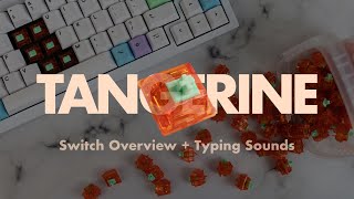 Deliciously Smooth  Tangerine Switch Overview [upl. by Hofstetter192]