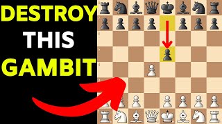 Annoying Chess Opening Beat the Englund Gambit as White [upl. by Lezned85]