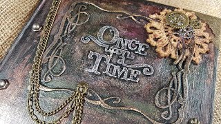 Steampunk Book Cover Tutorial [upl. by Rumilly397]