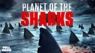 Planet of the sharks  Action  HD  Full Movie in English [upl. by Golter]