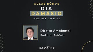 Aquecimento Dia Damásio  Direito Ambiental  Luiz Antônio [upl. by Vivica]