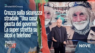 Crozza sulla sicurezza stradale quotUna cosa giusta del governo La super stretta sul alcol e telefonoquot [upl. by Neral836]