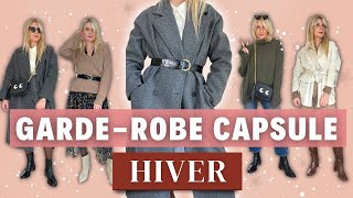 GARDEROBE CAPSULE HIVER I 12 vêtements  32 tenues pour la saison hivernale 2022 [upl. by Saxena447]