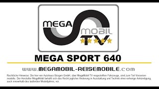 MegaMobil Mega Sport 640 quotDer 5Sterne Premium Kastenwagenquot [upl. by Vins]