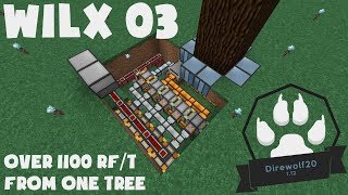 03  Over 1100rft from one Tree  Direwolf20 112 [upl. by Atenaz109]