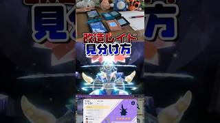 改造レイドの見分け方 ポケモン [upl. by Odilia]