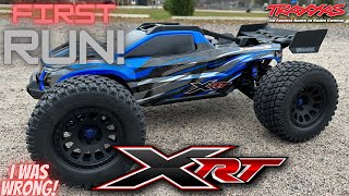 Traxxas XRT Better Than I Thought Even While Stock EP 2 [upl. by Noirred694]