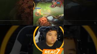 Reaction R7 Lihat Gameplay Benedetta Flicker ✅ mobilelegends [upl. by Eisle]