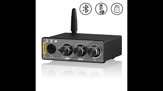 Nobsound Q4 Mini Bluetooth 50 Stereo Receiver USB DAC Music Player COAXOPT DA Audio Converter [upl. by Gwynne]