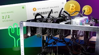 REICH durch BITCOIN MINING 4 Monate Selbstexperiment [upl. by Herminia]