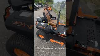 SCAG MOWER SHORT saxelsoutdoors scag lawnmower lawnmower lawnmaintenance lawnmowerrobot fall [upl. by Ardnosac]