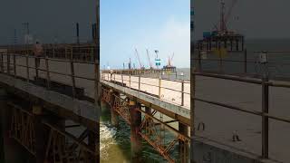 Bandra versova sea link Work in progress Mumbai Maharashtra [upl. by Ephrem]