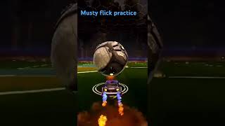 Musty Flick Training rocketleague mustyflick rl rocketleagueclips [upl. by Undine]