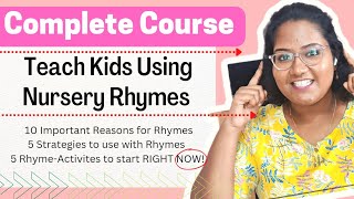 FREE Course For Parents Speech Therapy with Nursery Rhymes [upl. by Markiv]