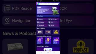 how to use PDF reader feature Saathiapplication [upl. by Hgieleak268]