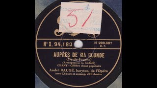 André Baugé quot Auprès de ma blonde quot 1932 [upl. by Bick]