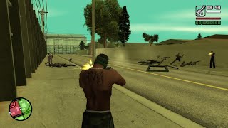 San Andreas Gang Wars 100 Las Venturas Airport [upl. by Adnuahsar]