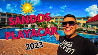 📍VISITE hermoso HOTEL🤩 en SANDOS PLAYACAR🌴2023💎 SOYRAGAMA [upl. by Airotkciv]