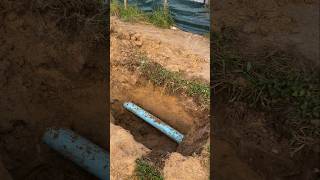 Water lines exposed and verified through LevelA Potholing [upl. by Brent]