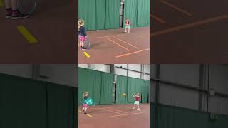 Learning the game minitennis [upl. by Simeon]