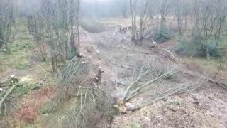 Flooding  Landslide  Scouthill  Mytholmroyd [upl. by Portland]