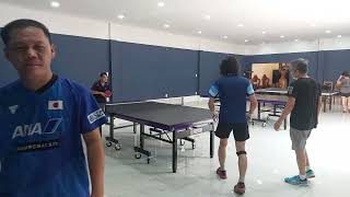 Giao lưu khai trương clb PROSPORT Table Tennis Q7  Long gai  Hải kính vs Mạnh Hiệp gai  Dũng móc [upl. by Akieluz]